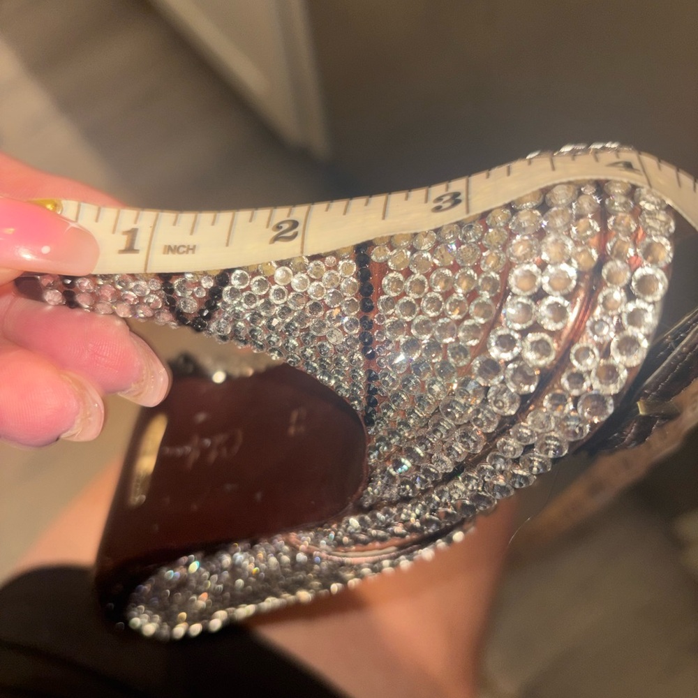 Newly made rhinestones high heels - Picture 6 of 6